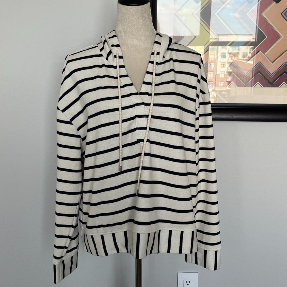 NWOT Jane + Delancey NWOT Striped Hoodie L
